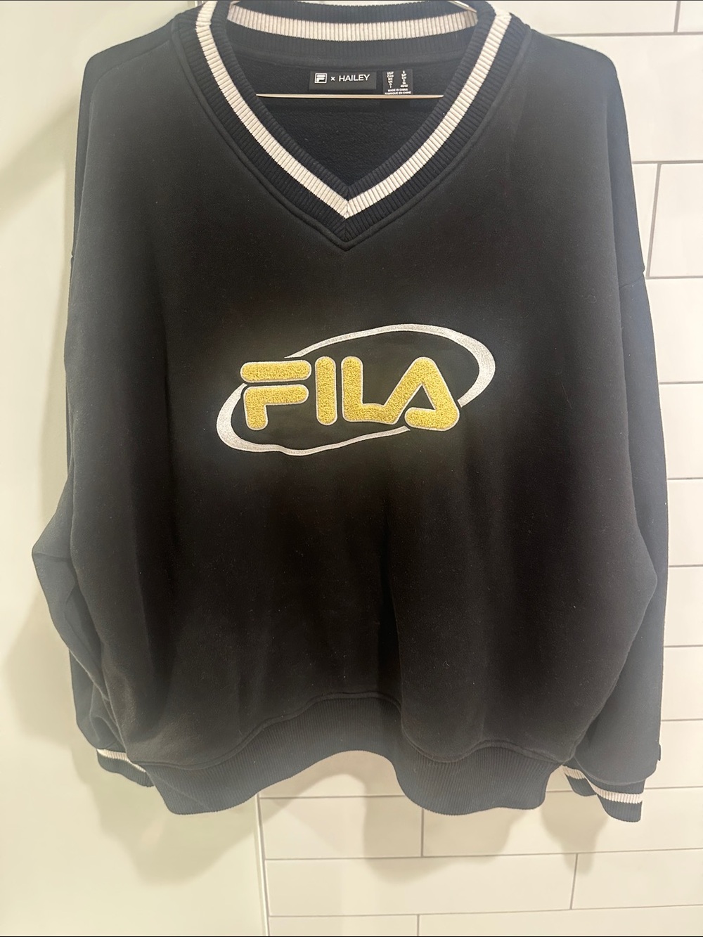 Fila x Hailey Sweatshirt Size Small